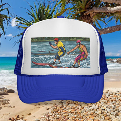 Australian Water Ski Racing Tribute Trucker Cap - The Bird