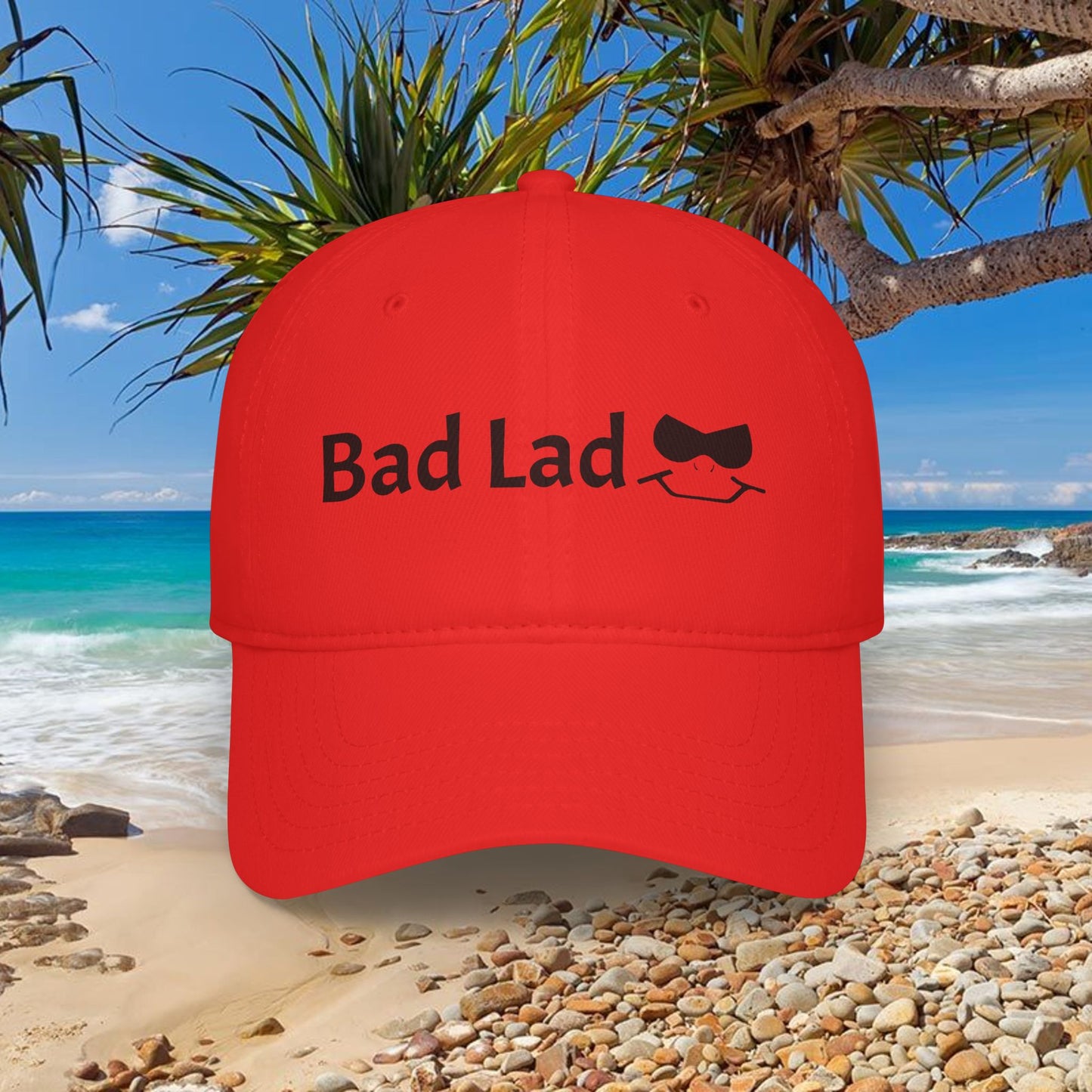 Bad Lad Baseball Cap - Smiley