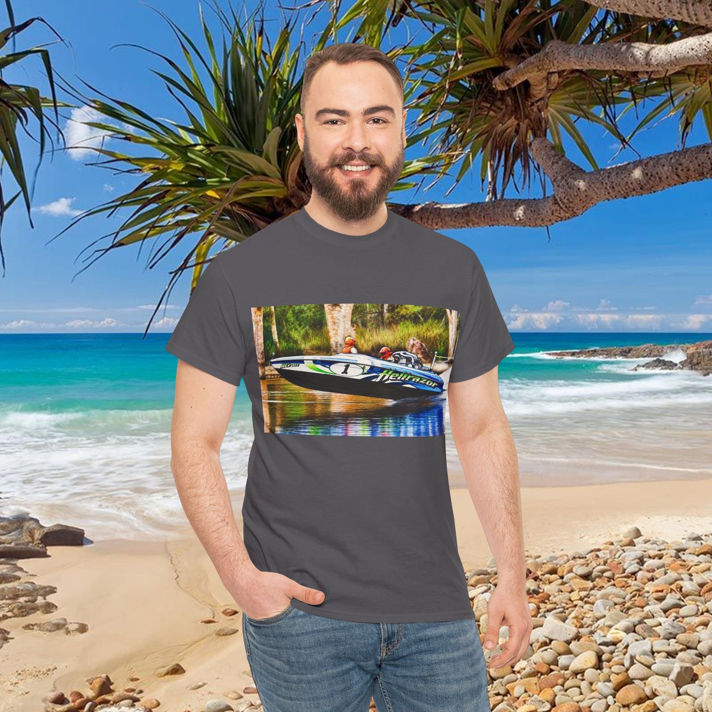 Hellrazor - Tribute Range Australian Water Ski Racing Tee