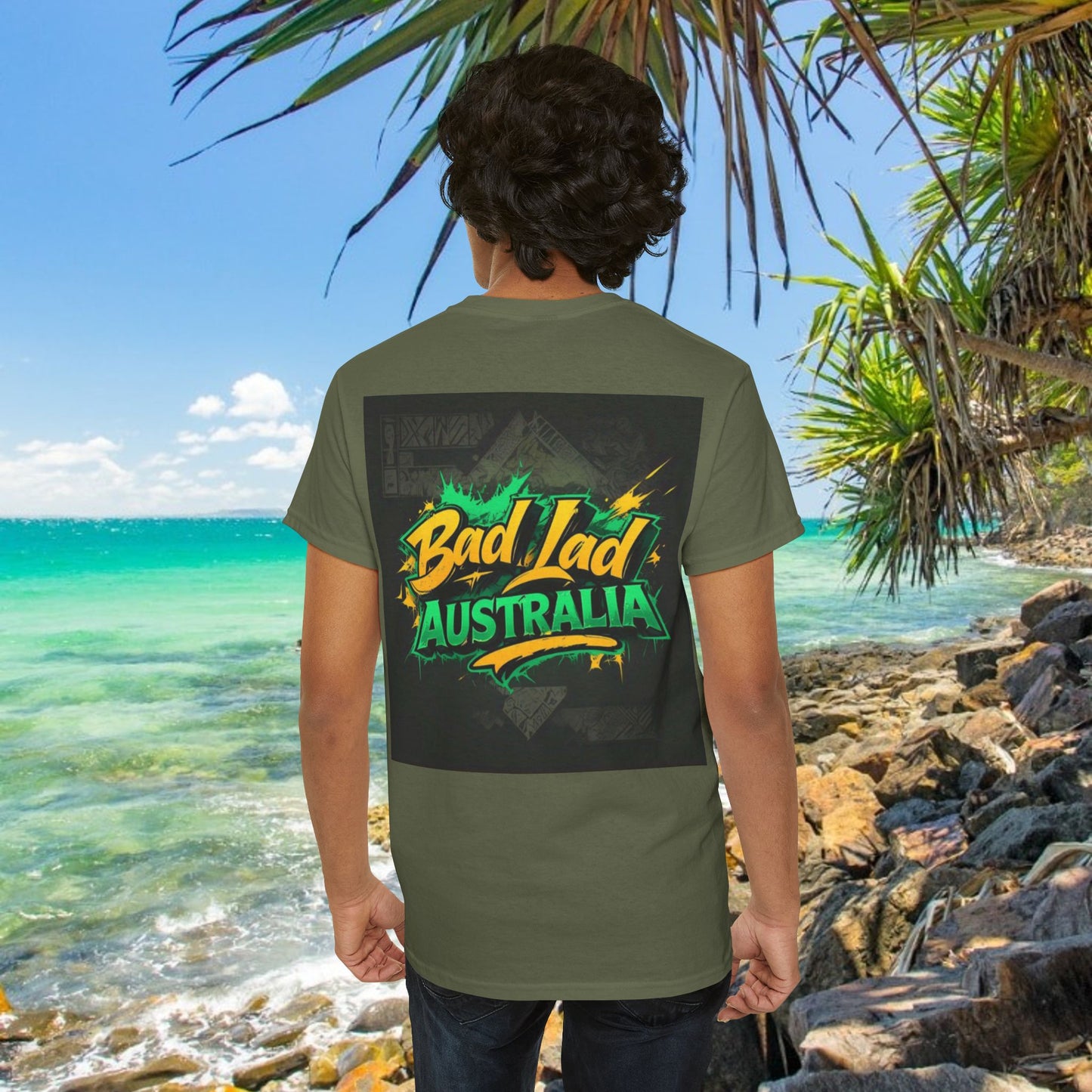 Bad Lad Oz Graffitti Reverse Tee