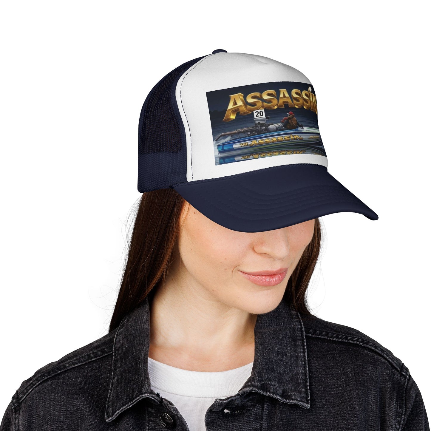 Australian Water Ski Racing Tribute Trucker Cap - The Assassin