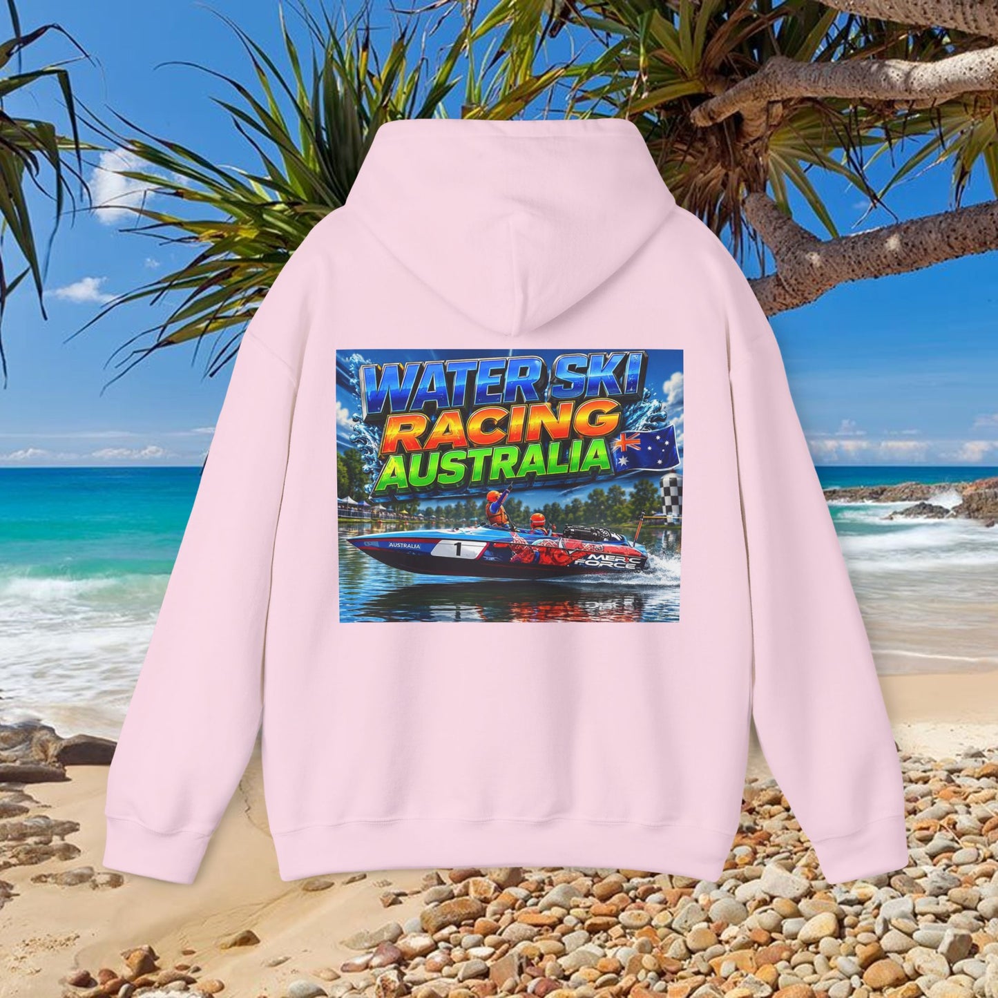 MERC FORCE Bad Lad Oz Ski Racing Australia Tribute Hoodie.