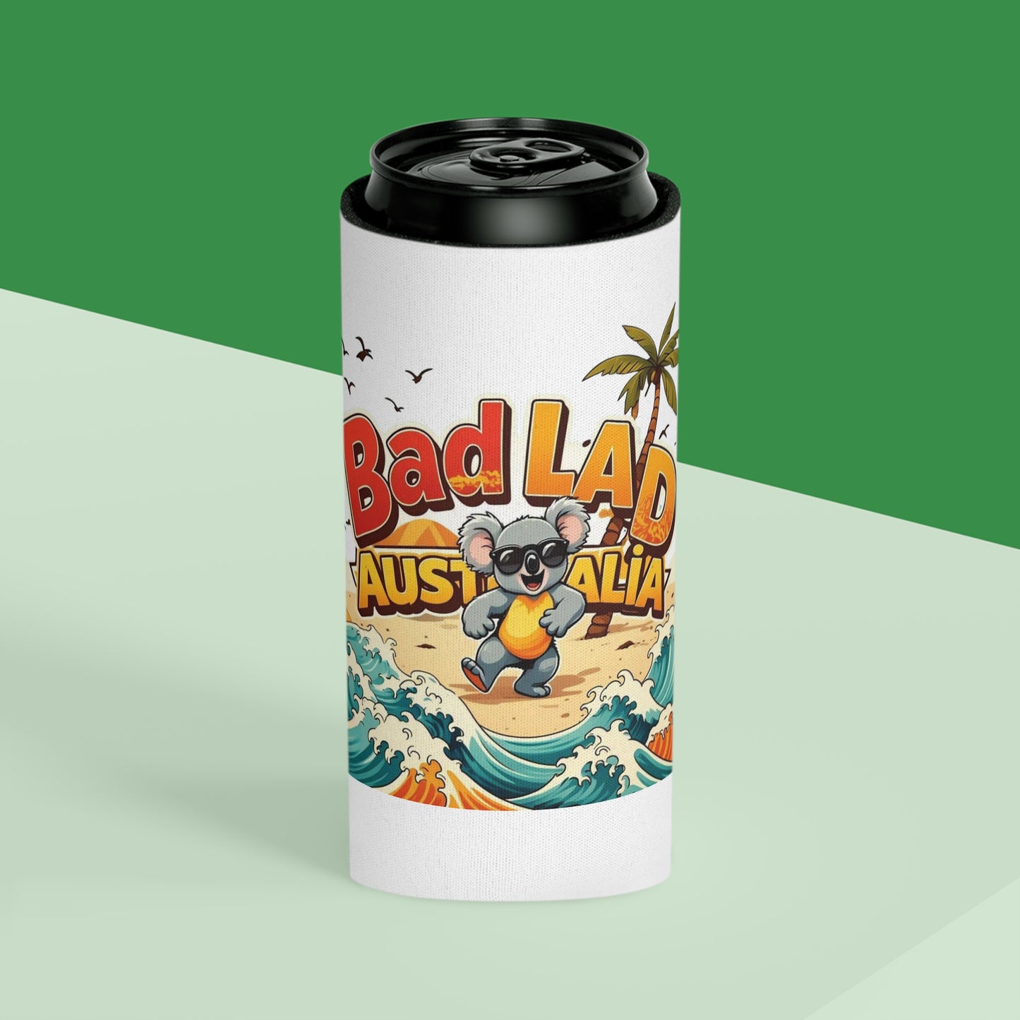 Bad Lad Koala Beach Stubbie Holder