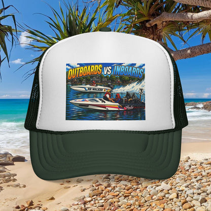 The Iconic GODS GIFT vs Mr WALKER battle is on this Bad Lad Oz Water Ski Racing Tribute Trucker Cap
