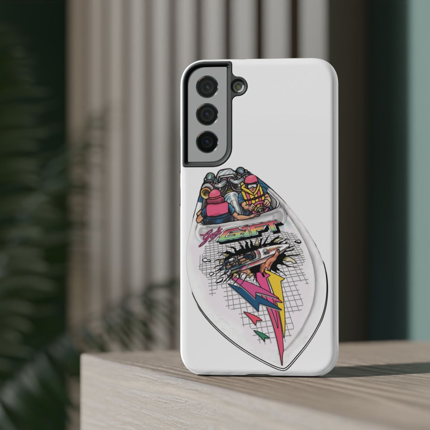 Australian Water Ski Racing Impact Resistant Gods Gift Tribute Phone Cover