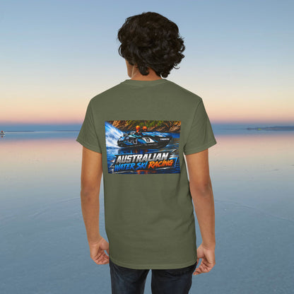 TR Australian Water Ski Racing Tribute Tee featuring the Champion Team