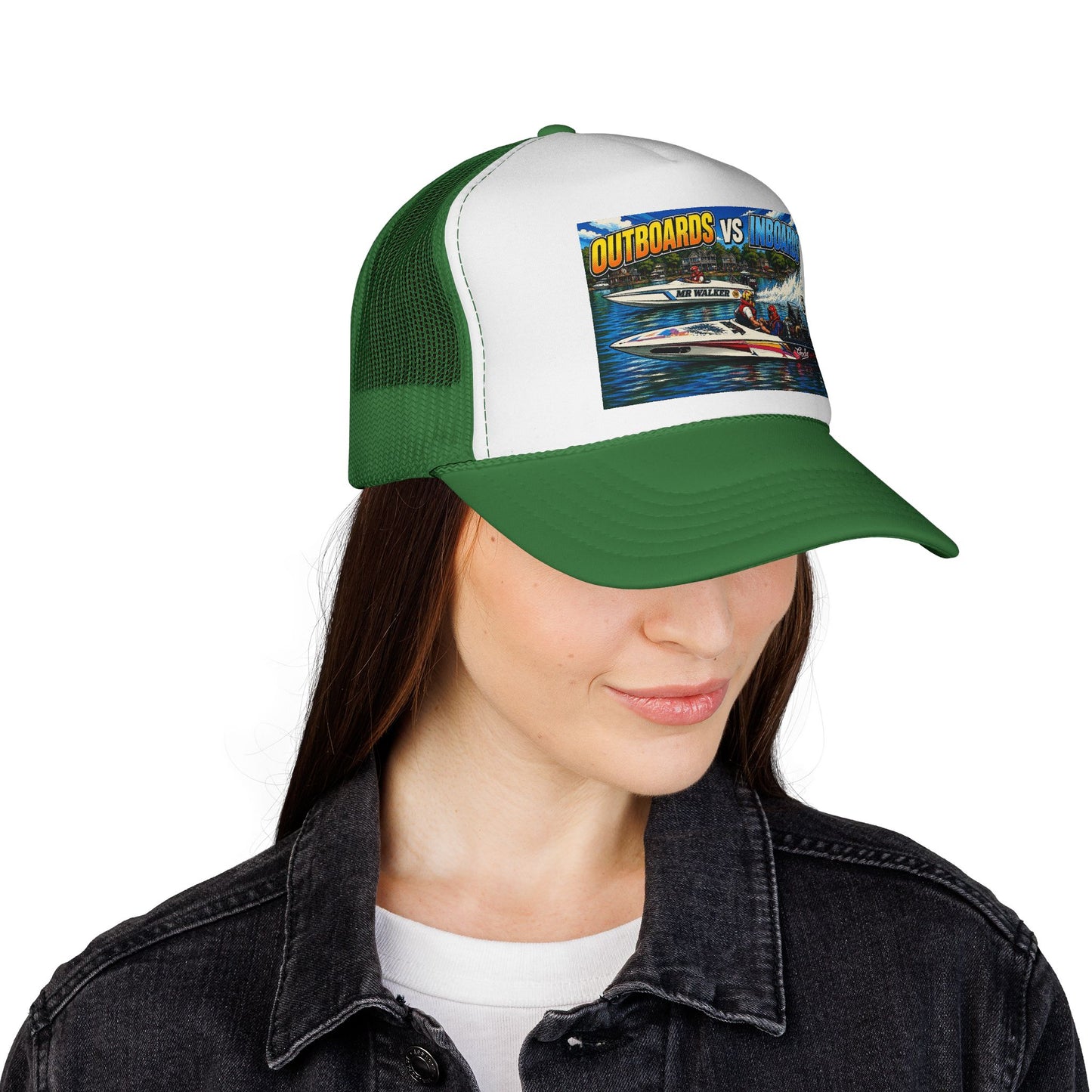 The Iconic GODS GIFT vs Mr WALKER Bad Lad Oz Water Ski Racing Tribute Trucker Cap