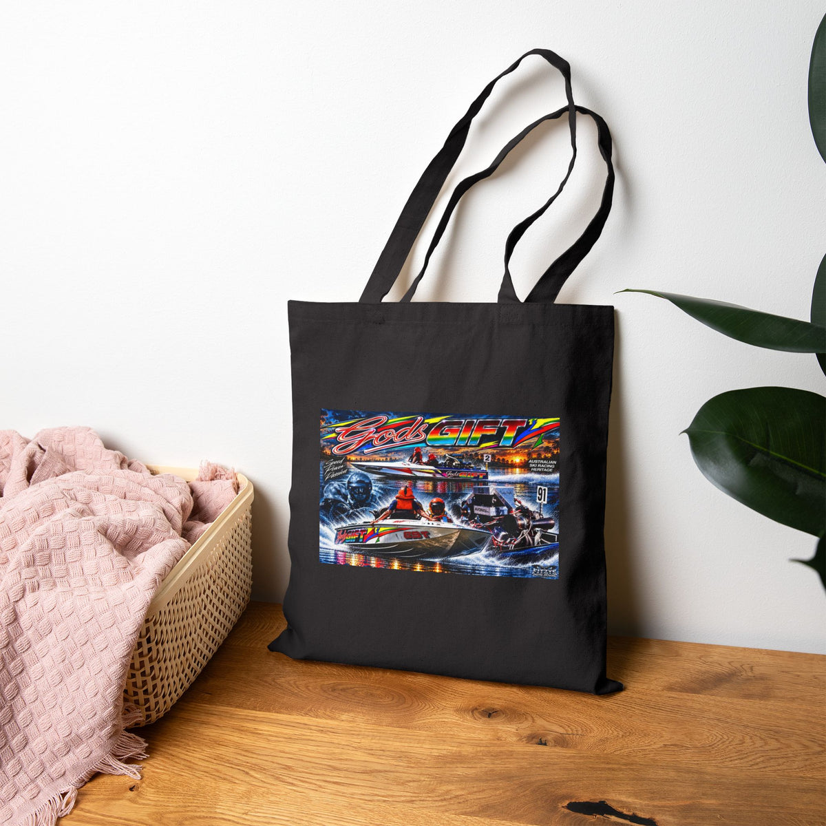 Gods Gift Cotton Canvas Tote Bag
