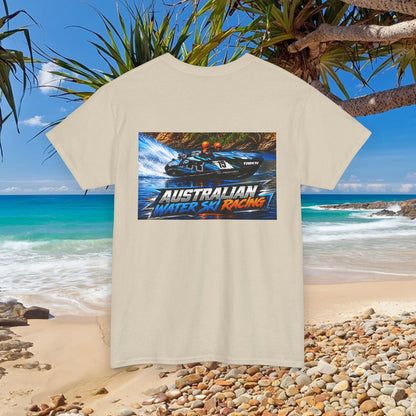 Australian Water Ski Racing Tee featuring the Champion Team from TR  Waterski Race T-shirts