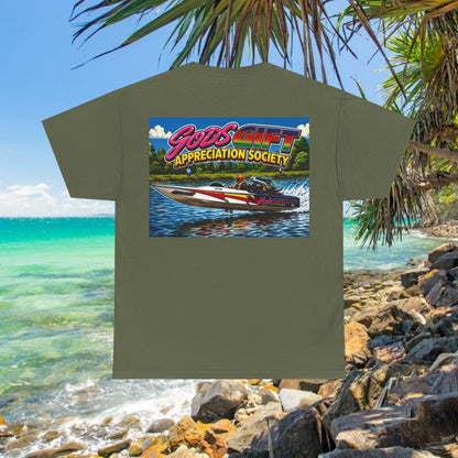 Gods Gift Appreciation Society - Tribute Range Australian Water Ski Racing Tee