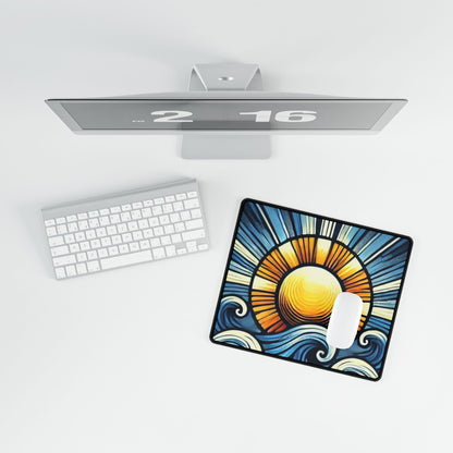 Blue Sun Computer Mouse Pad