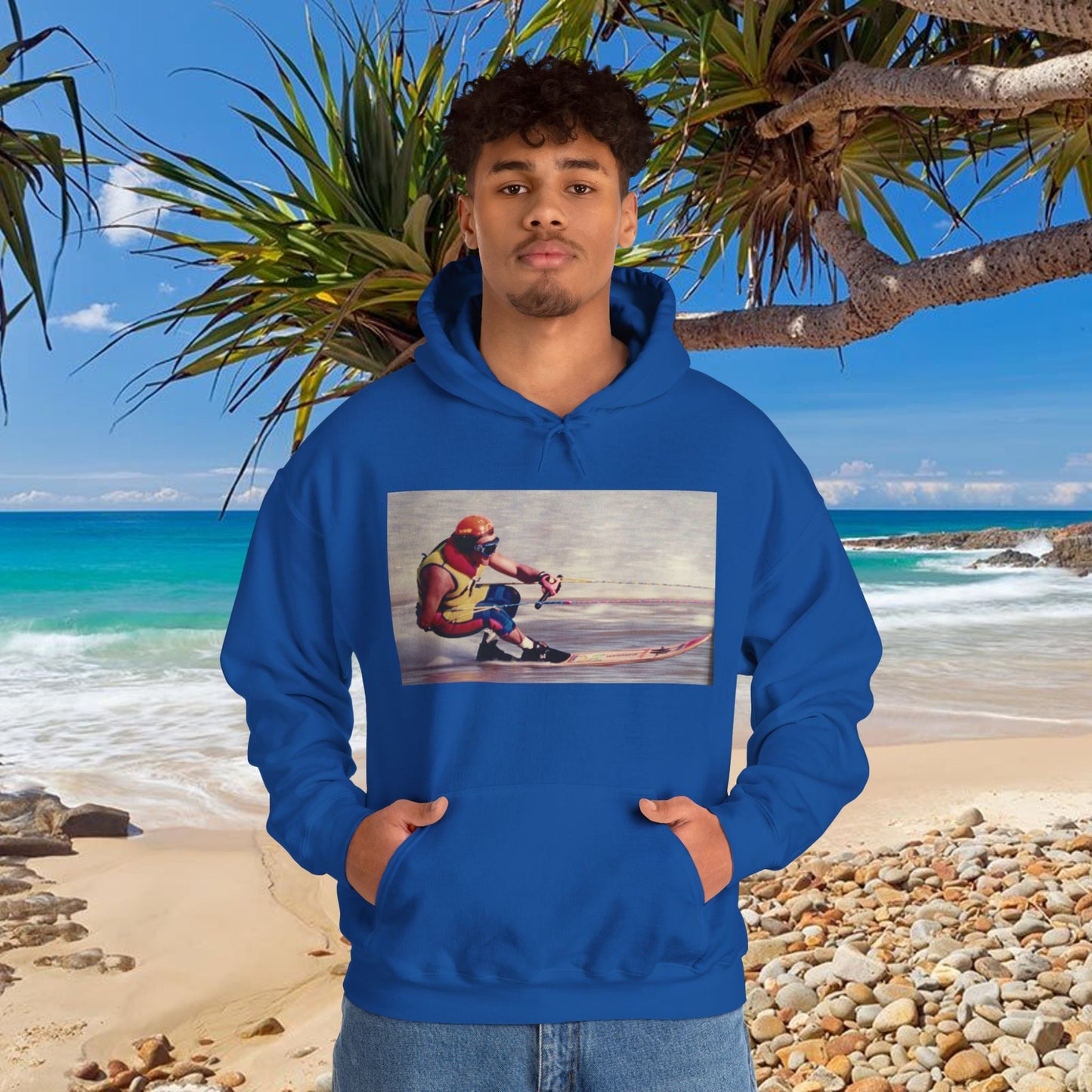 Down Low Water Ski Racing Hoodie