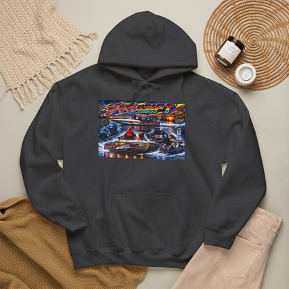 Gods Gift Tribute Hoodie Unisex Heavy Blend™ Hooded Sweatshirt Old School cool from Bad Lad Oz of the boat that changed the game Great Gift