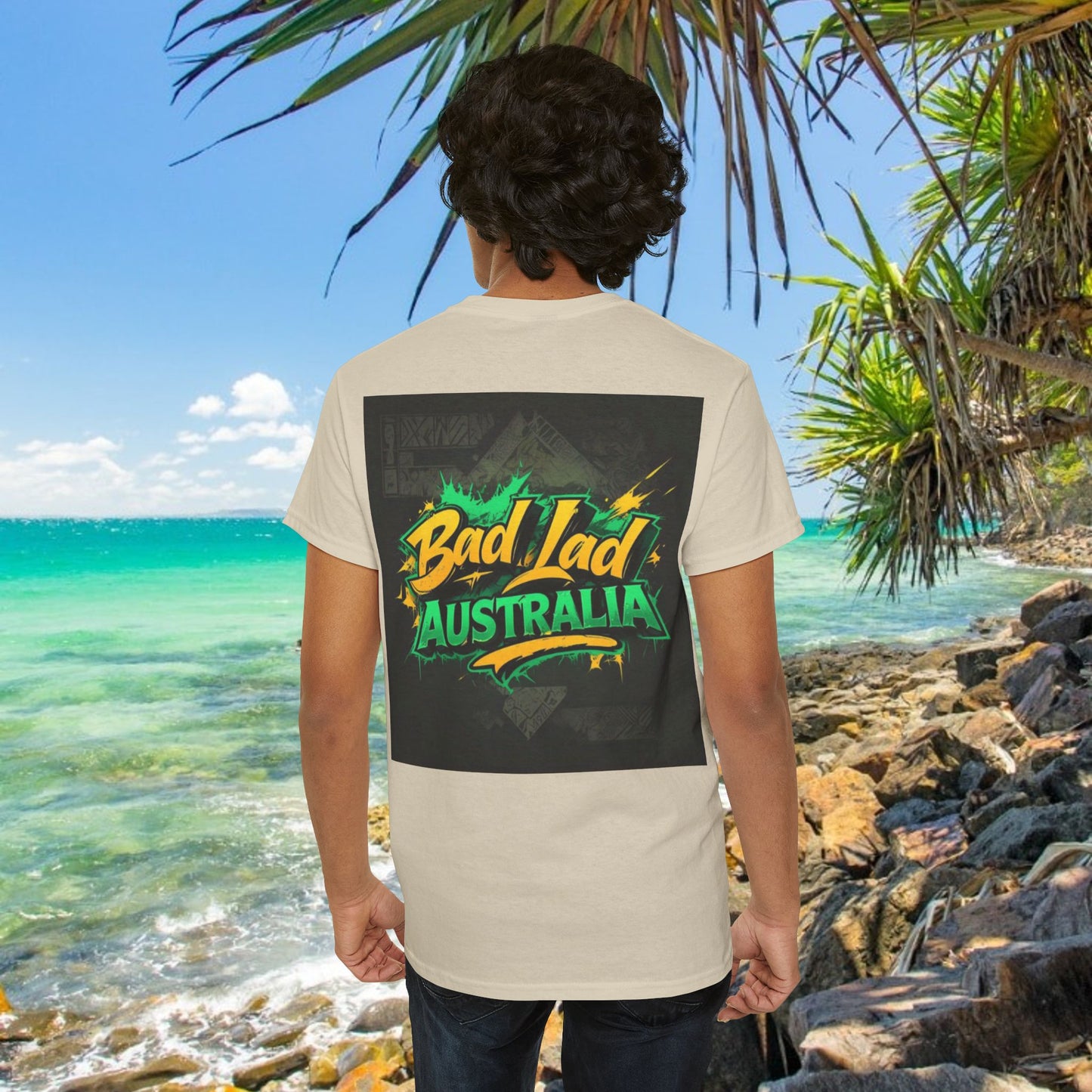 Bad Lad Oz Graffitti Reverse Tee