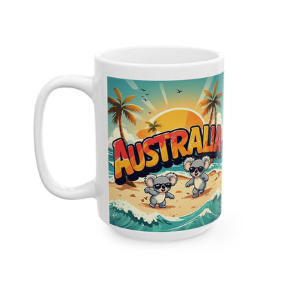 Bad Lad Australian Pride Koala Mug