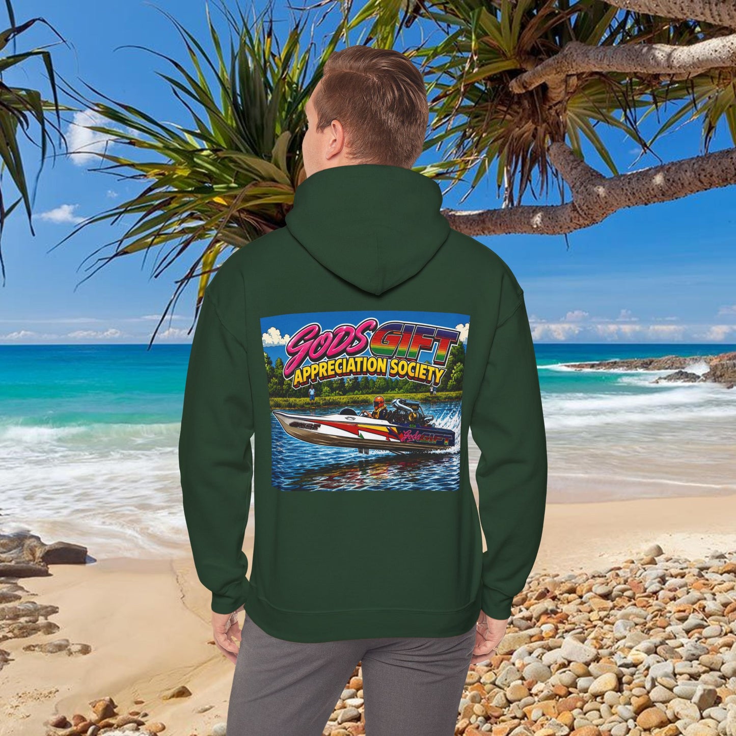 The Tribute Range - Bad Lad Appreciation Society Ski Racing Hoodie
