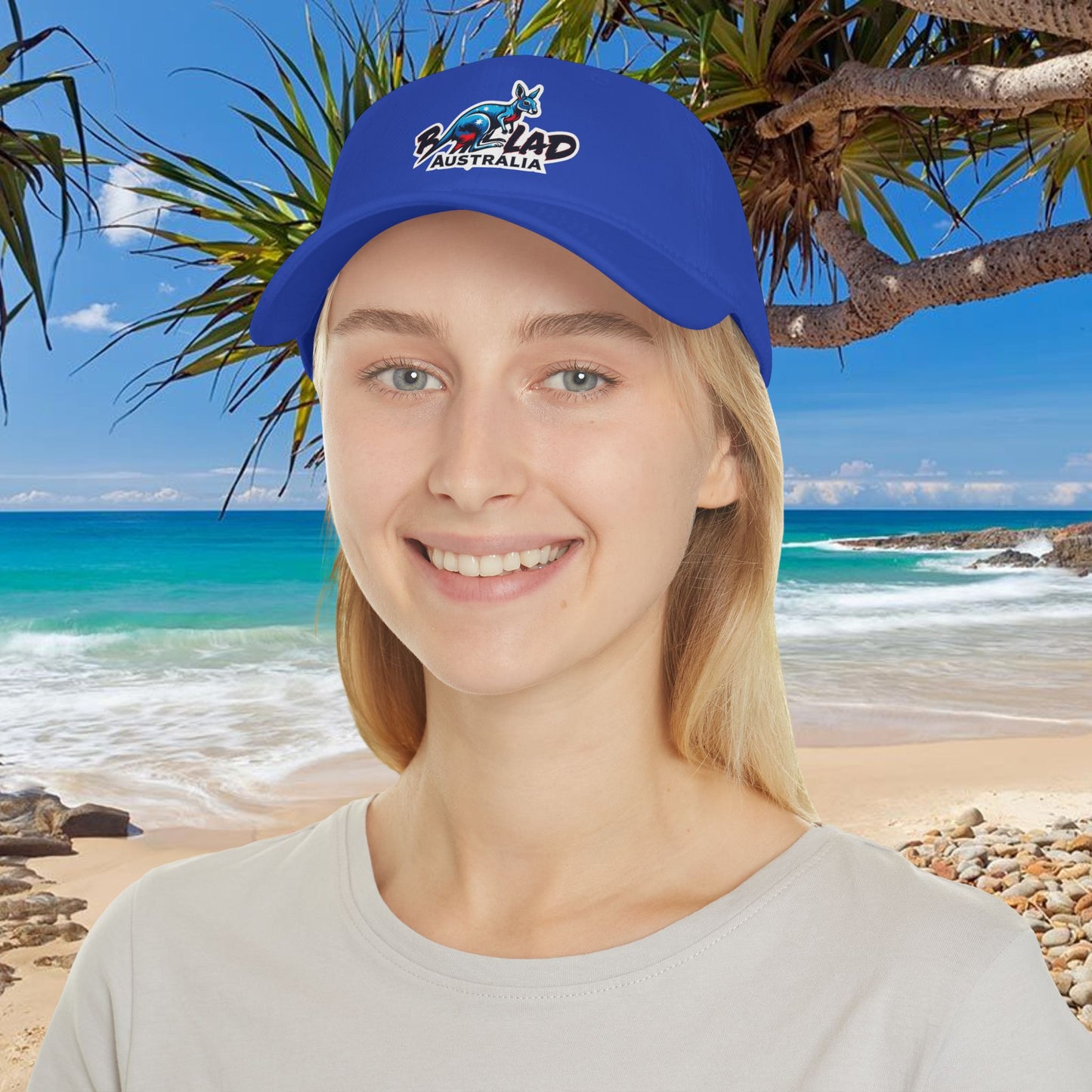 Baseball Cap - Australian Water Ski Racing Kangaroo