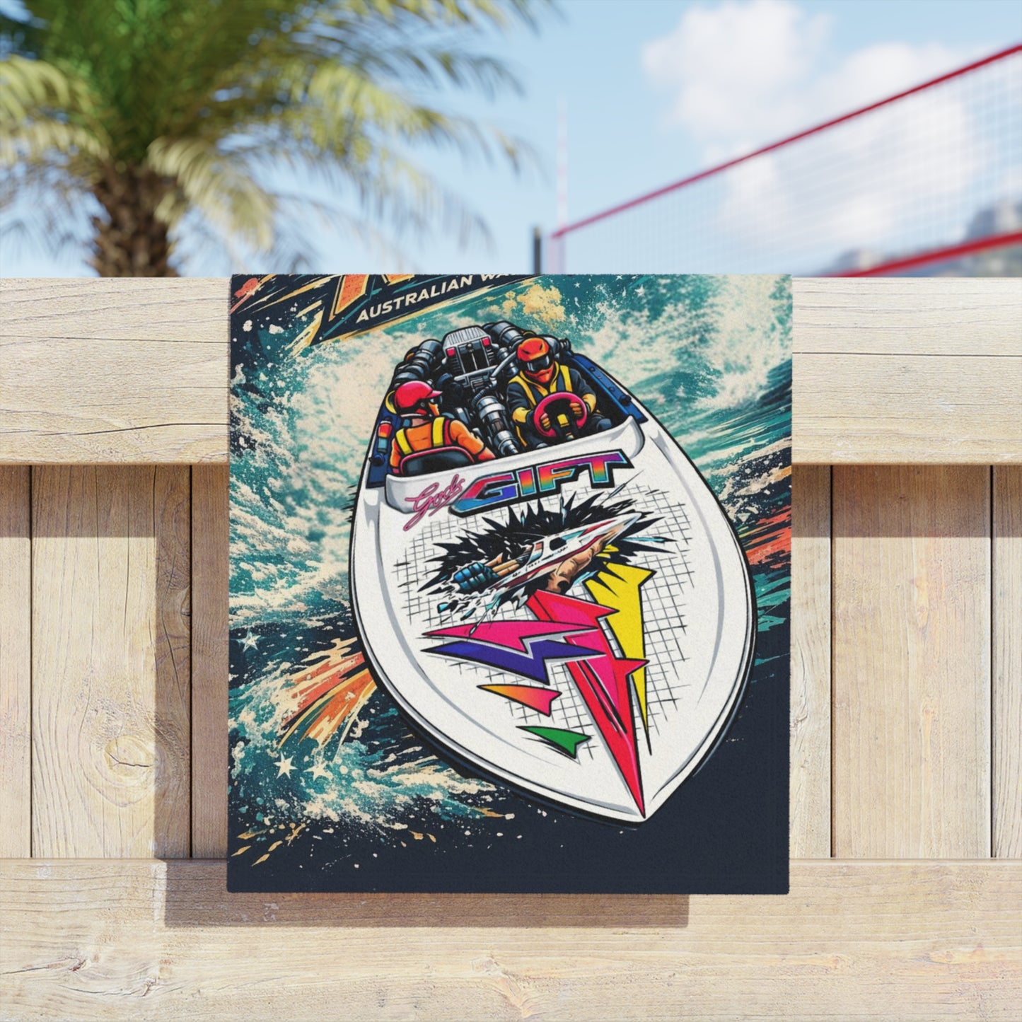 God’s Gift Tribute Beach & Travel Towel