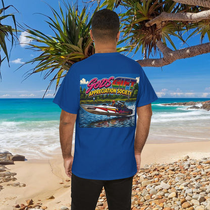 Gods Gift Appreciation Society - Tribute Range Australian Water Ski Racing Tee