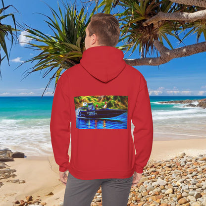 The Tribute Range - THE AXE -  Australian Water Ski Racing Hoodie. Bad Lad Oz has paid homage to the iconic THE AXE with our Tribute Collection
