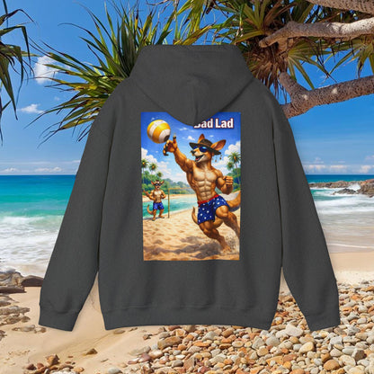 Bad Lad Oz Beach Volleyball Kangaroo Hoodie