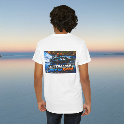 TR Australian Water Ski Racing Tribute Tee featuring the Champion Team