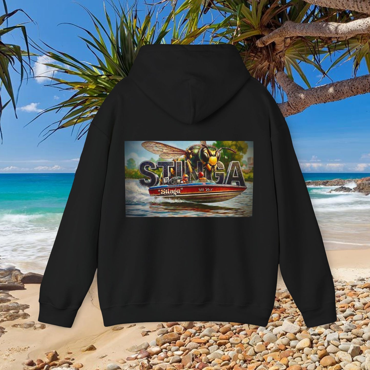 STINGA Bad Lad Oz Ski Racing Tribute Hoodie