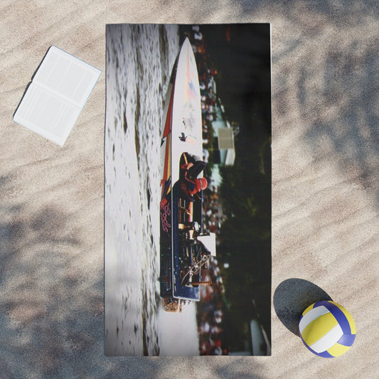 Water Ski Beach Towel - “Gods Gift" Australian Water Ski Racing
