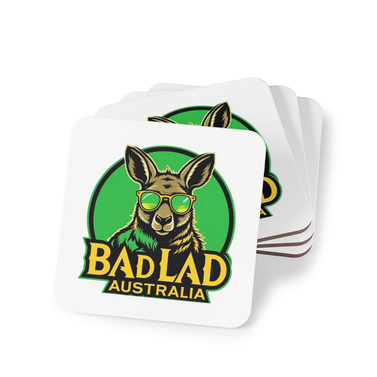 Bad Lad Assassin Kangaroo Drink Coasters