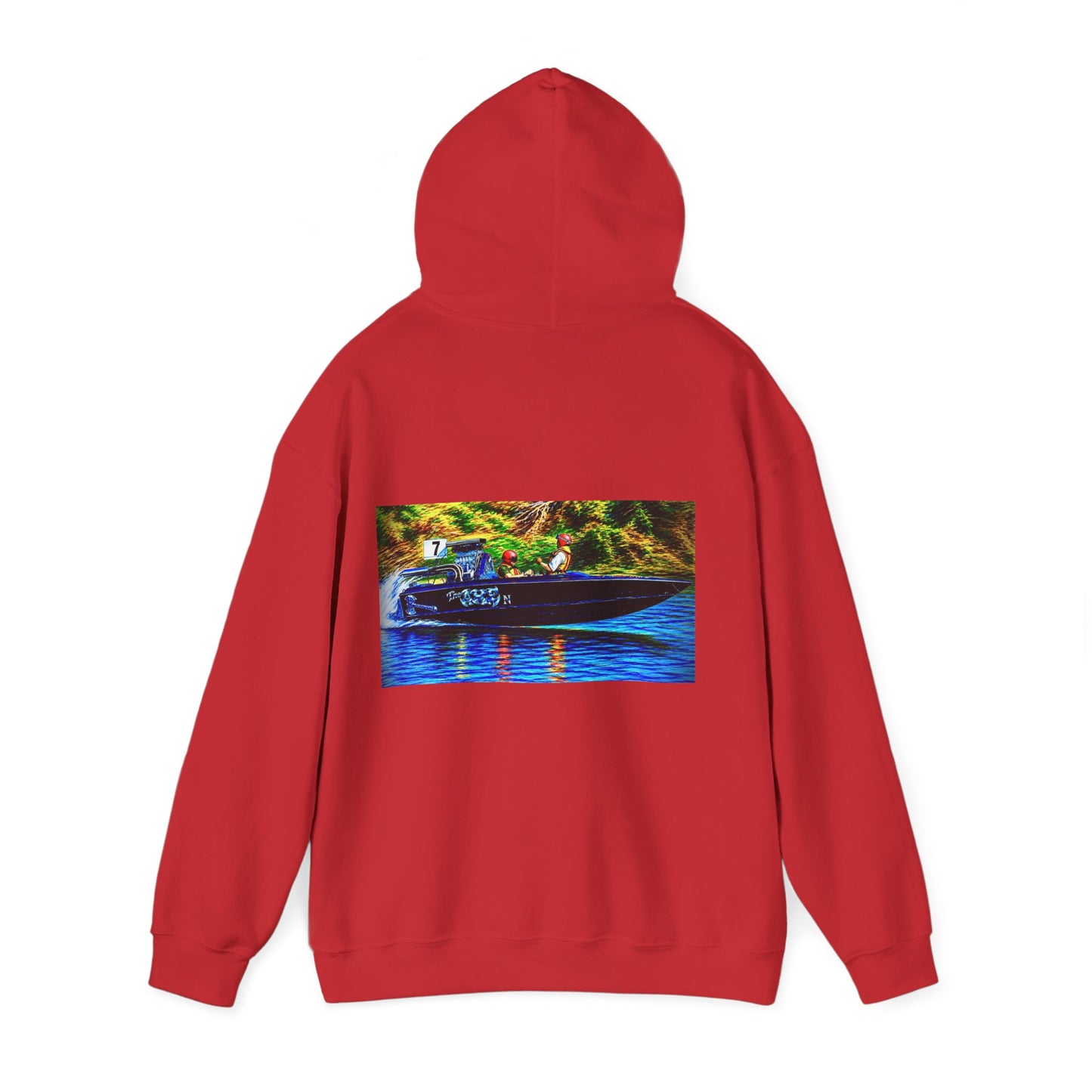 The Tribute Range - THE AXE -  Australian Water Ski Racing Hoodie. Bad Lad Oz has paid homage to the iconic THE AXE with our Tribute Collection
