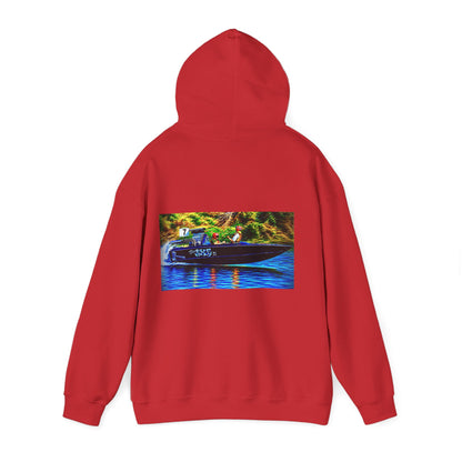 The Tribute Range - THE AXE -  Australian Water Ski Racing Hoodie. Bad Lad Oz has paid homage to the iconic THE AXE with our Tribute Collection