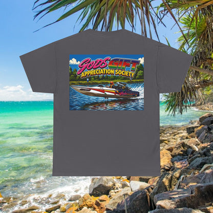 Gods Gift Appreciation Society - Tribute Range Australian Water Ski Racing Tee