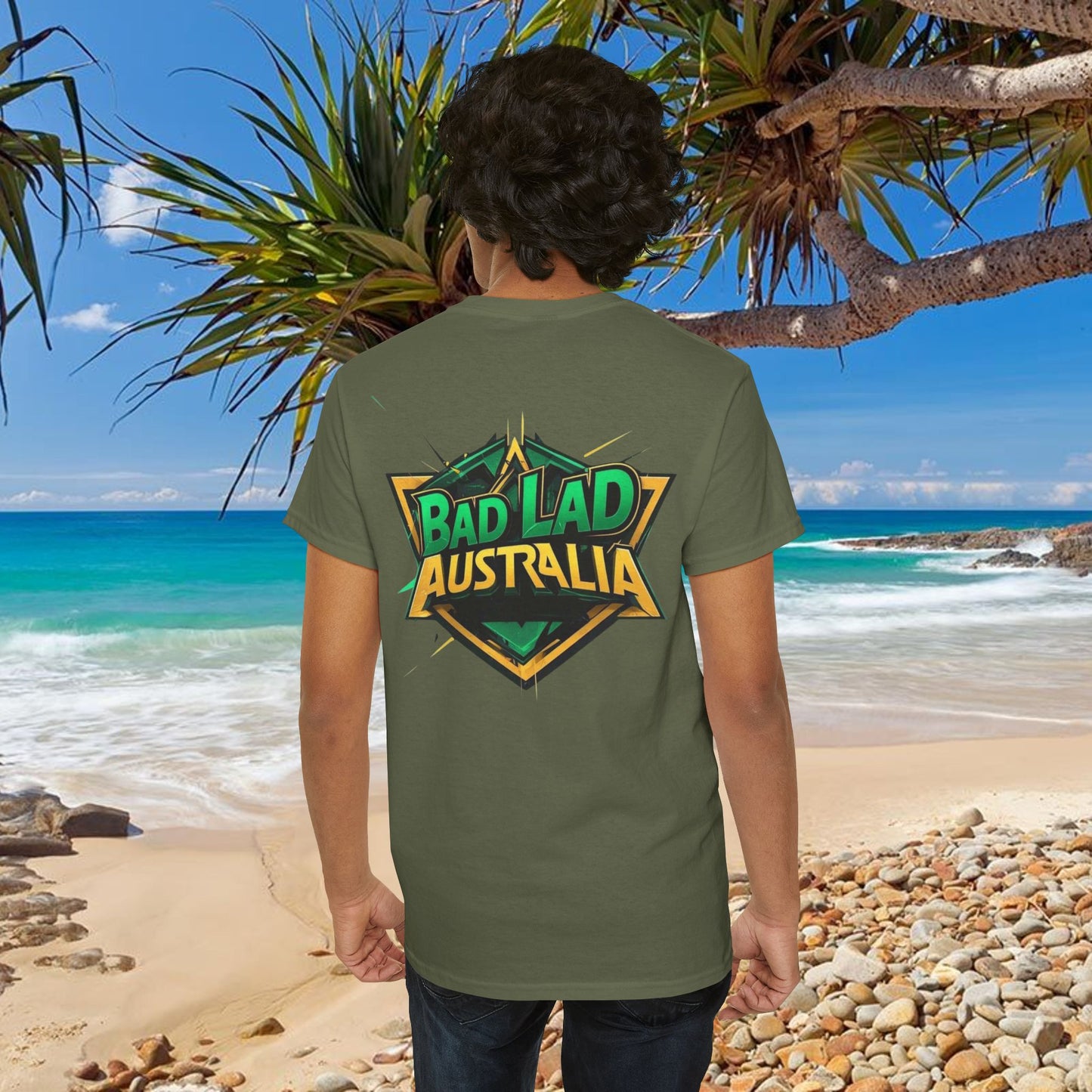 Bad Lad Oz Graffitti Reverse Tee