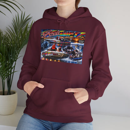 Gods Gift Tribute Hoodie Unisex Heavy Blend™ Hooded Sweatshirt Old School cool from Bad Lad Oz of the boat that changed the game Great Gift