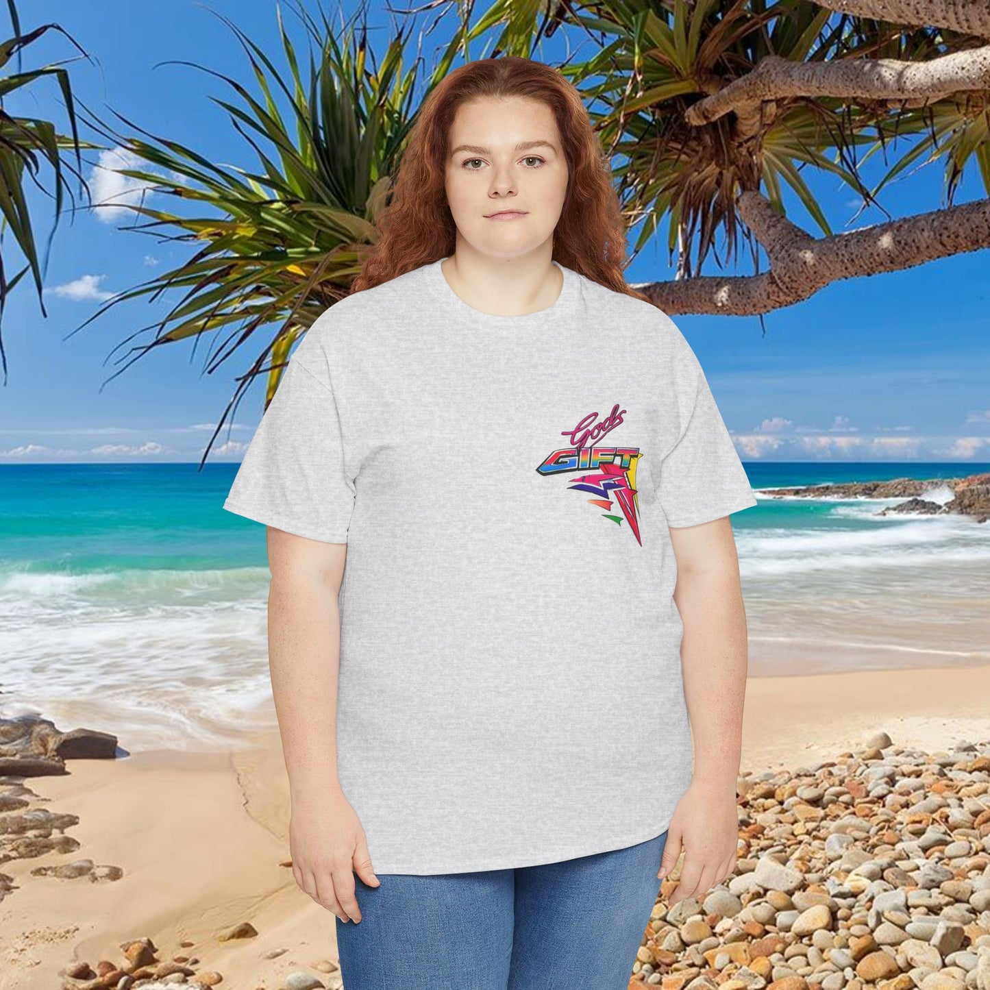 LIMITTED ADDITION Gods Gift Front & Back Waterski Racing Tribute Tee | Twin Turbo Old School Aussie Champion Game Changer