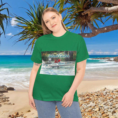 ISLAND 🏝️ COOLER Australian Water Ski Racing Tribute Range T-shirt Celebrates the Original Kings of the Murray