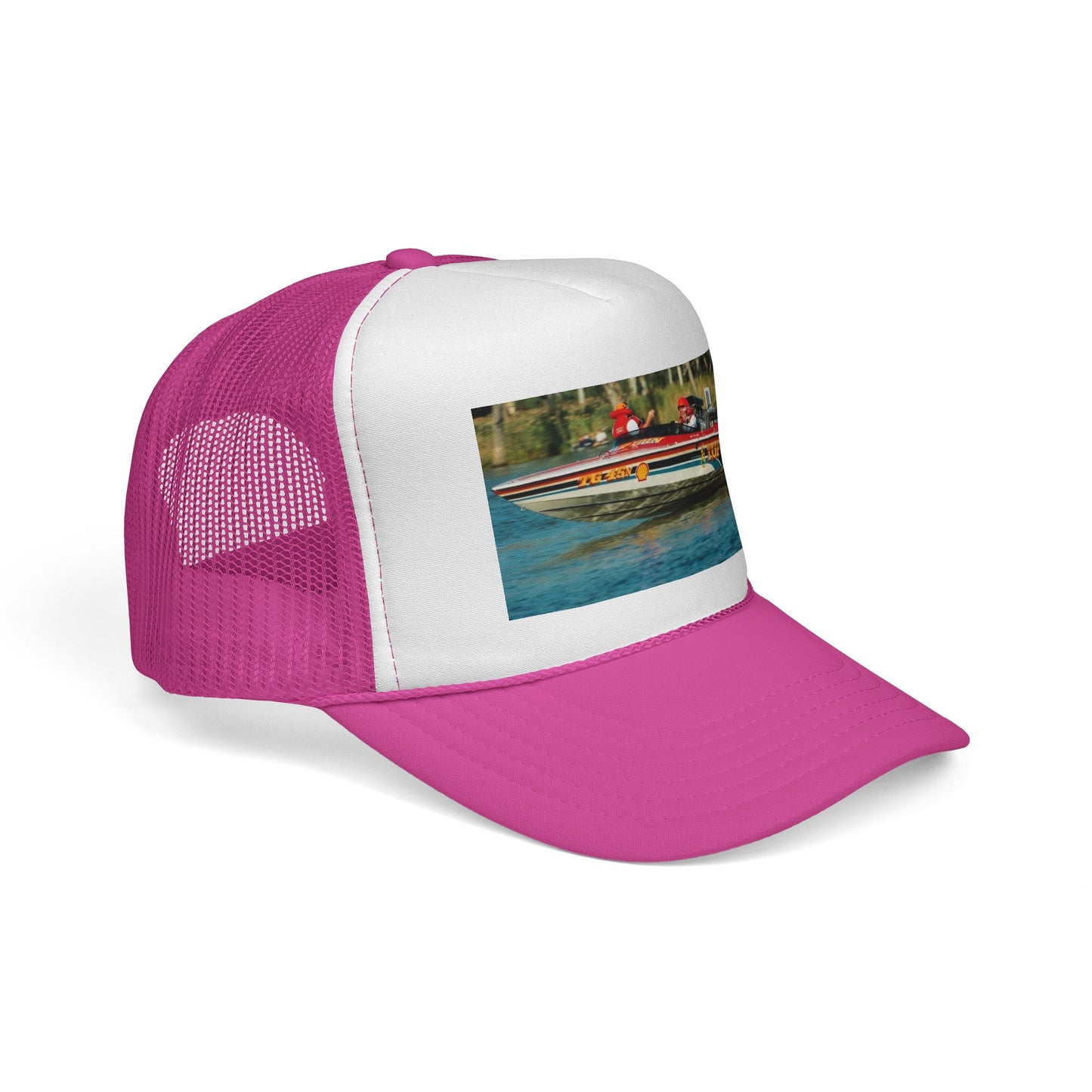 Australian Water Ski Racing Tribute Trucker Cap - TOP GUN ✈️ Bad Lad Oz celebrates the incredible success of the ski racing titan itself.