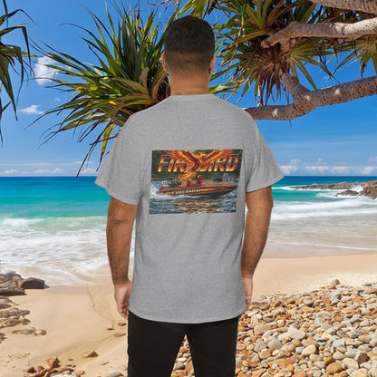 FIREBIRD Australian Water Ski Racing Tribute T-shirt celebrating a favourite of the sport globally for multiple decades and Championships