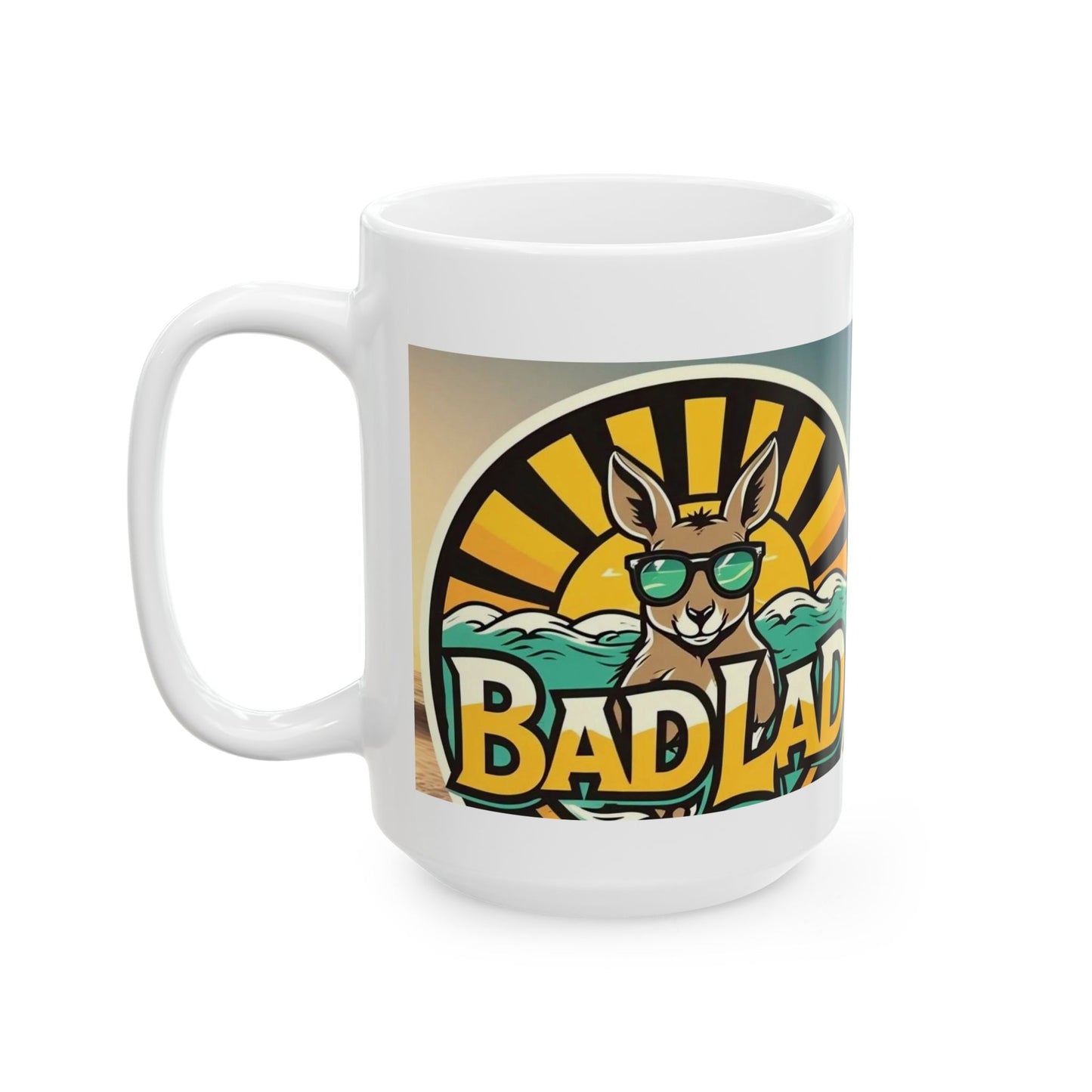 Bad Lad Oz Summer Vibes Ceramic Mug