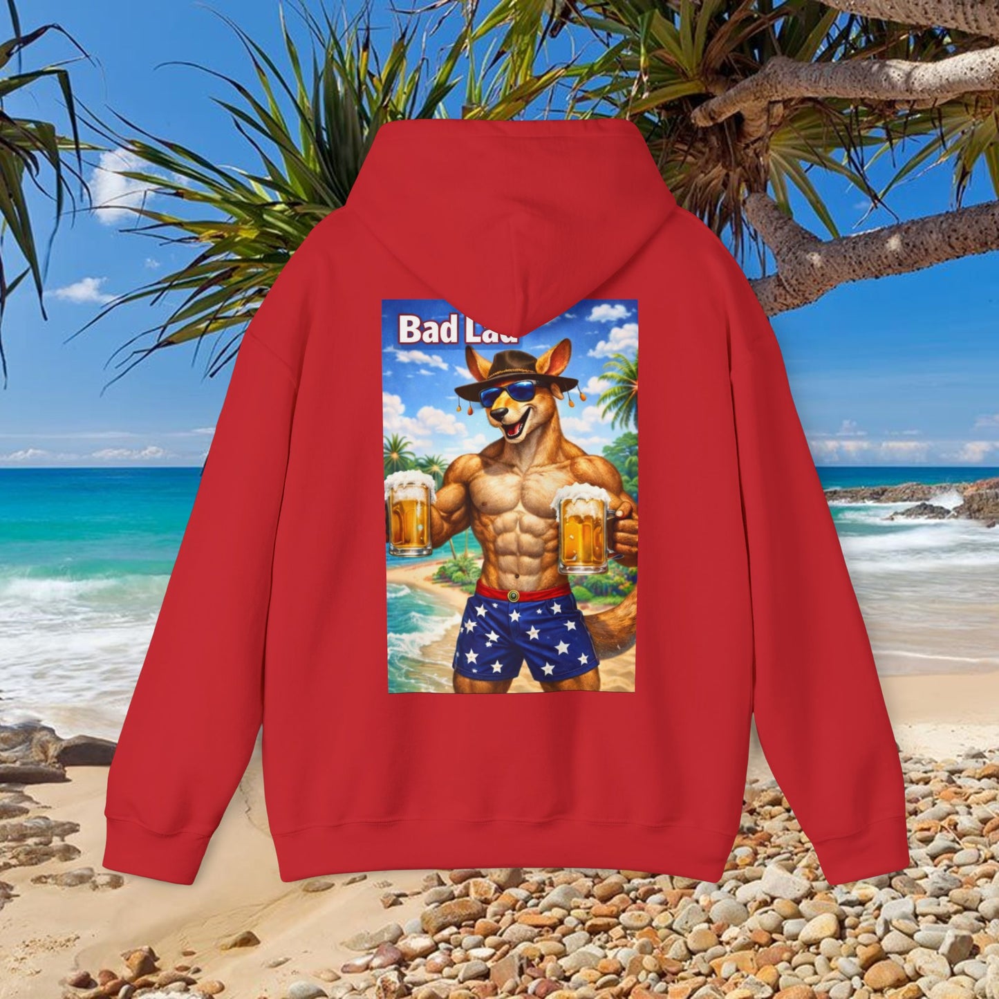 Bad Lad Oz Action Roo Collection Hoodie