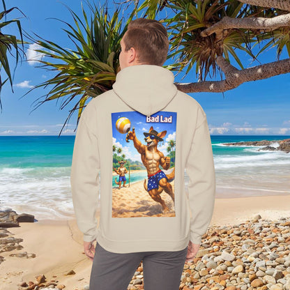 Bad Lad Oz Beach Volleyball Kangaroo Hoodie