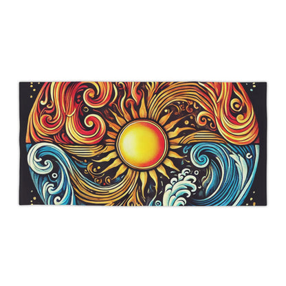 Heatwave Beach Towel
