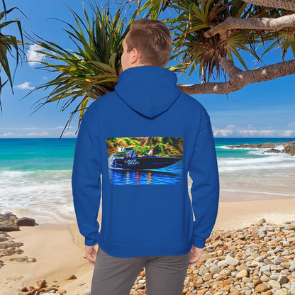 The Tribute Range - THE AXE -  Australian Water Ski Racing Hoodie. Bad Lad Oz has paid homage to the iconic THE AXE with our Tribute Collection