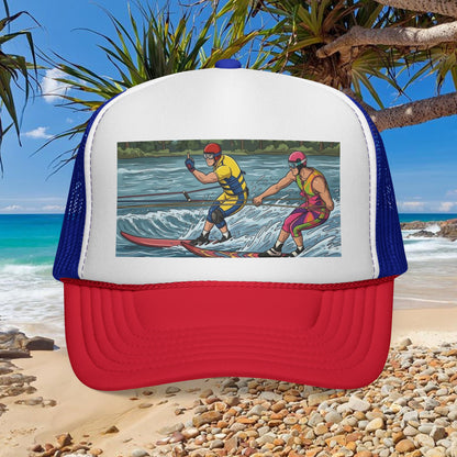 Australian Water Ski Racing Tribute Trucker Cap - The Bird
