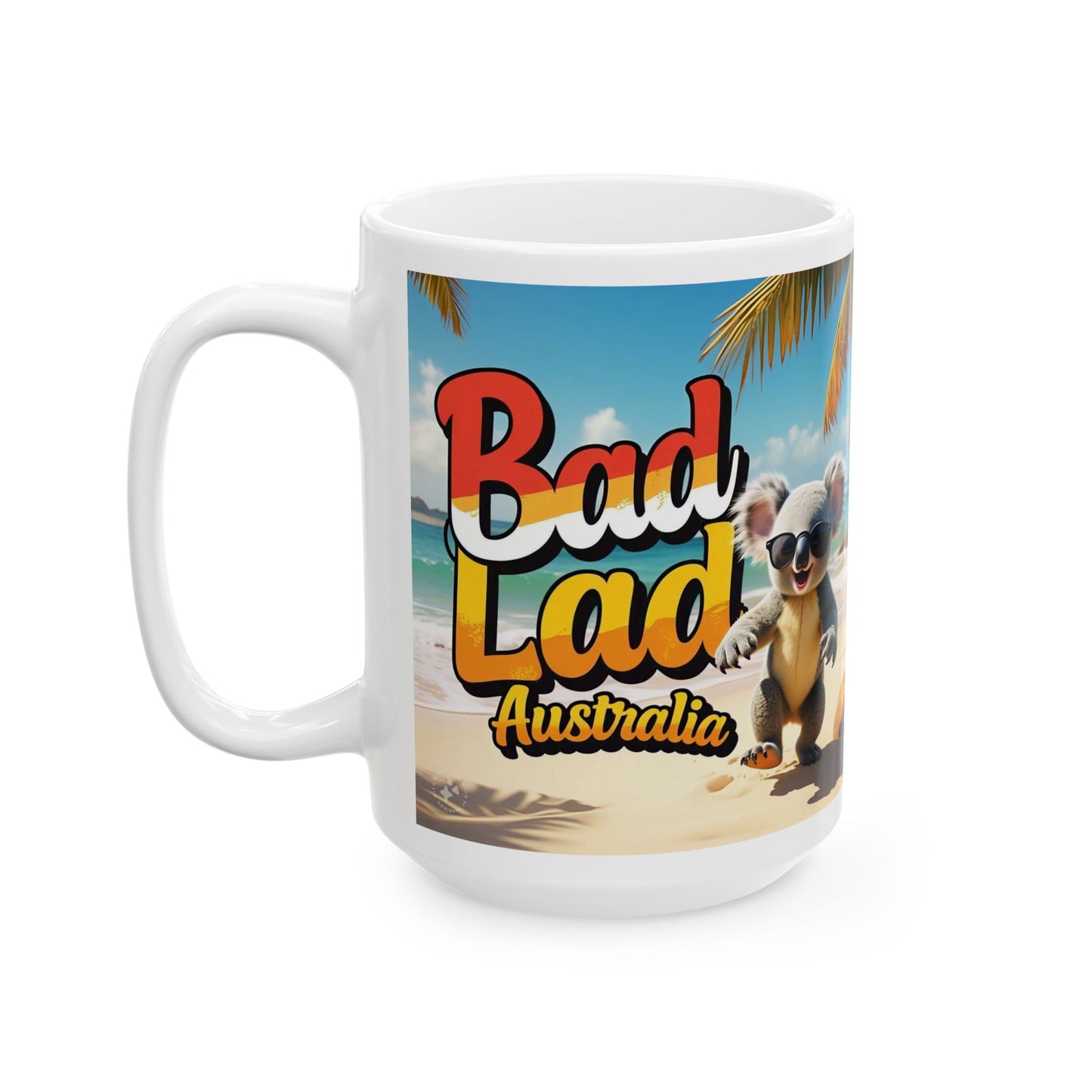 Bad Lad Australian Pride Koala Mug