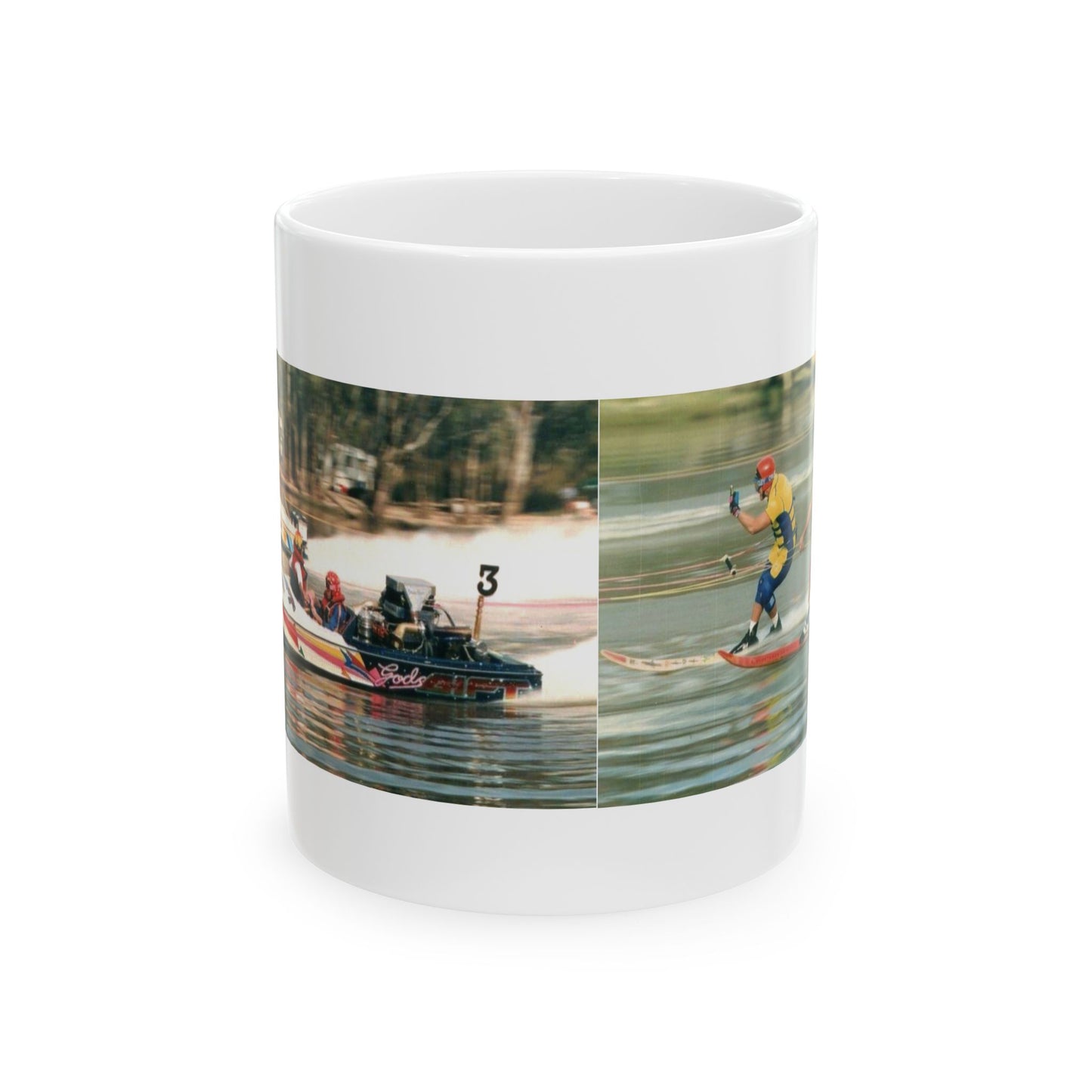 Bad Lad Oz Gods Gift vs Mr Walker Ski Racing Mug