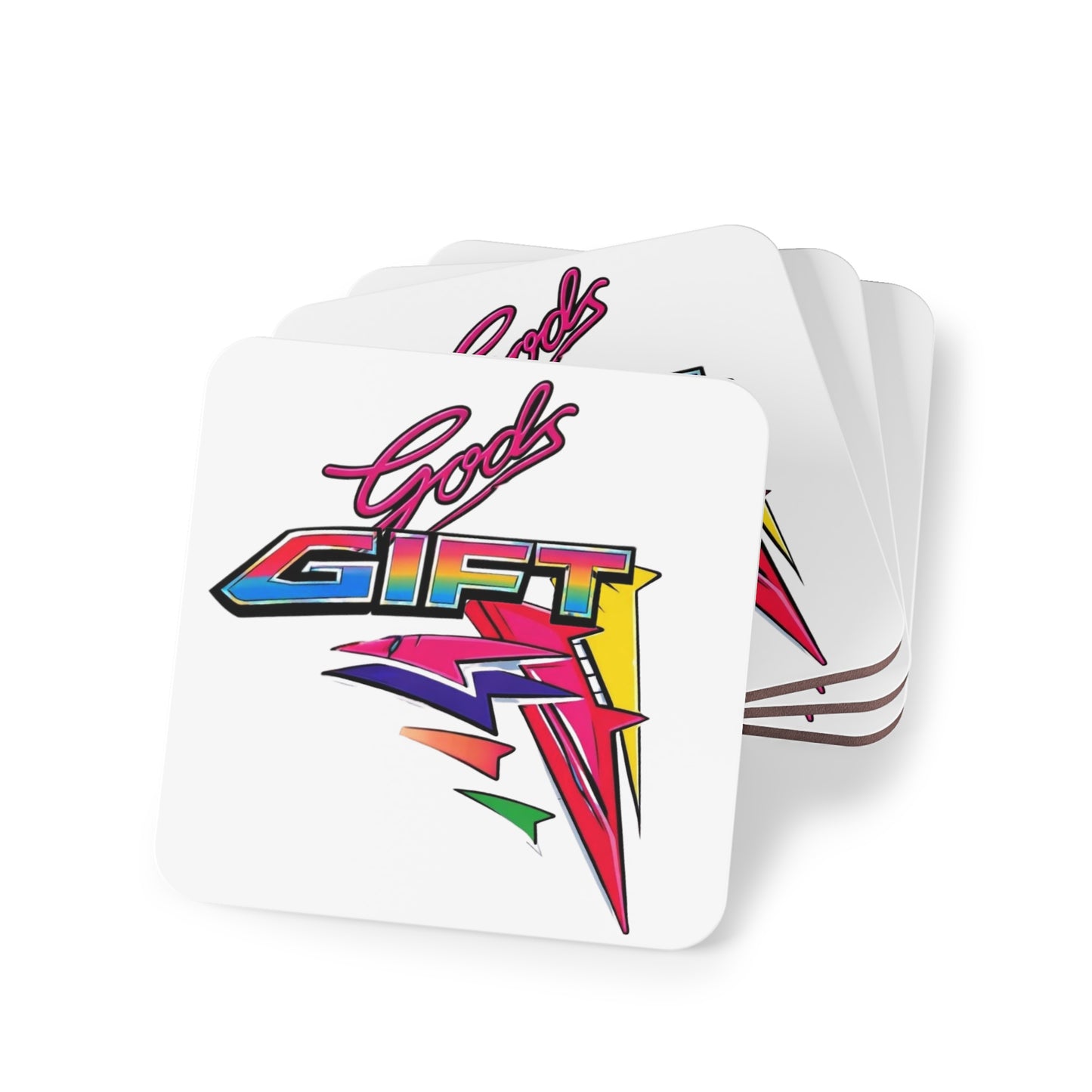 Gods Gift Tribute Drink Coasters