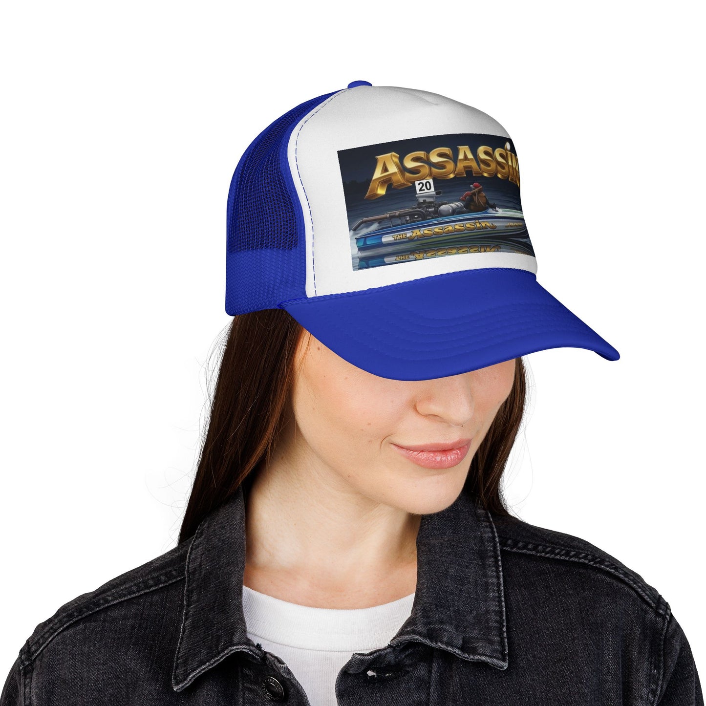 Australian Water Ski Racing Tribute Trucker Cap - The Assassin