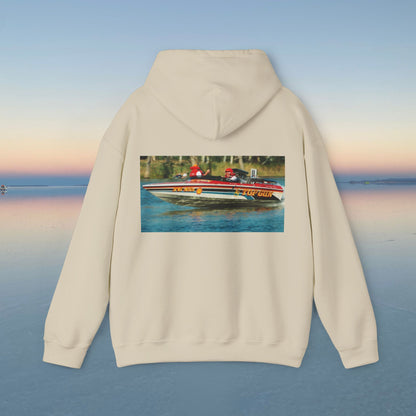 The Tribute Range - featuring the Iconic Top Gun. This Bad Lad Oz  Australian Water Ski Racing Hoodie, will keep you toasty warm.  sweatshirt