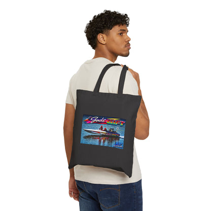 Gods Gift Canvas Tote Bag is a vivid and wild Tribute colour printed Bag with Dual Sided Printing to choose from